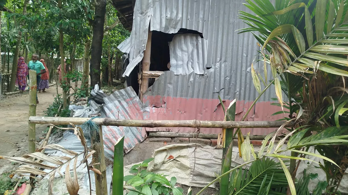 বিএনপির নেতা-কর্মীদের বাড়িতে হামলার অভিযোগ তাঁতীদল নেতার বিরুদ্ধে