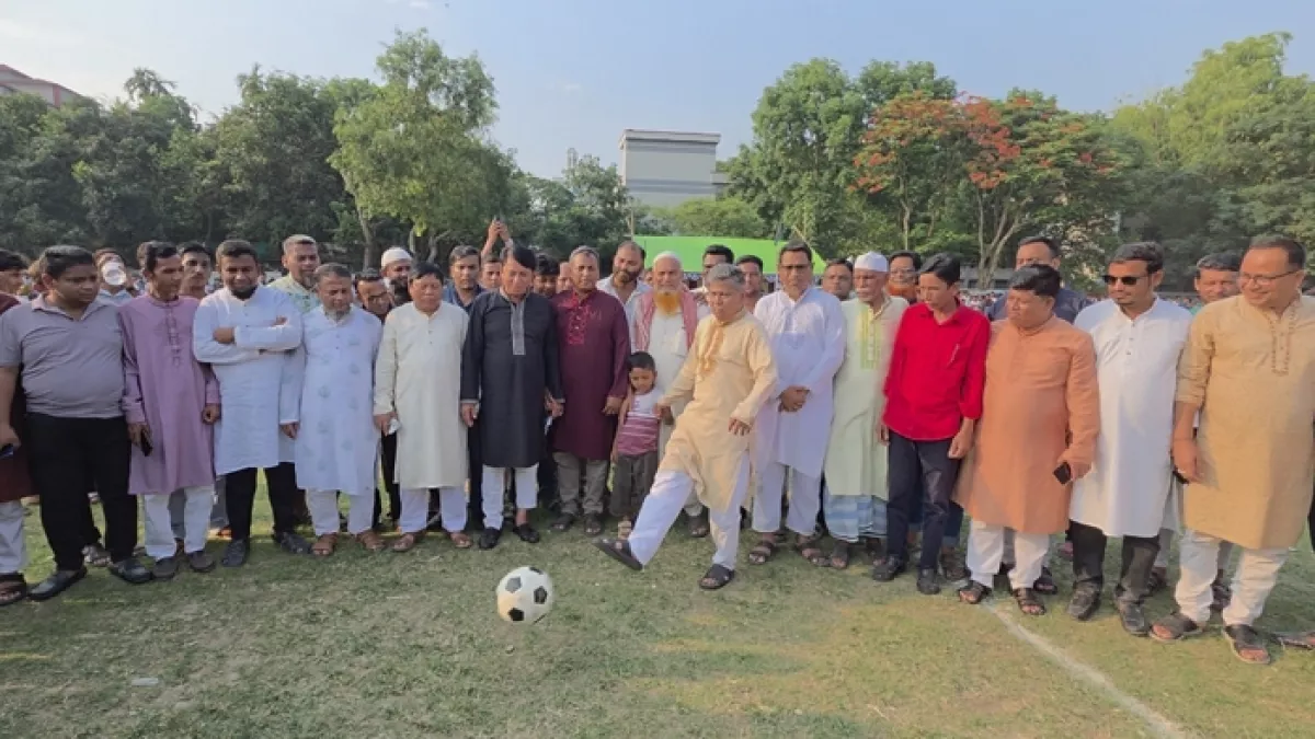 যুব সমাজকে মাদক থেকে দূরে রাখতে খেলাধুলার বিকল্প নেই: এমপি আব্দুল মান্নান