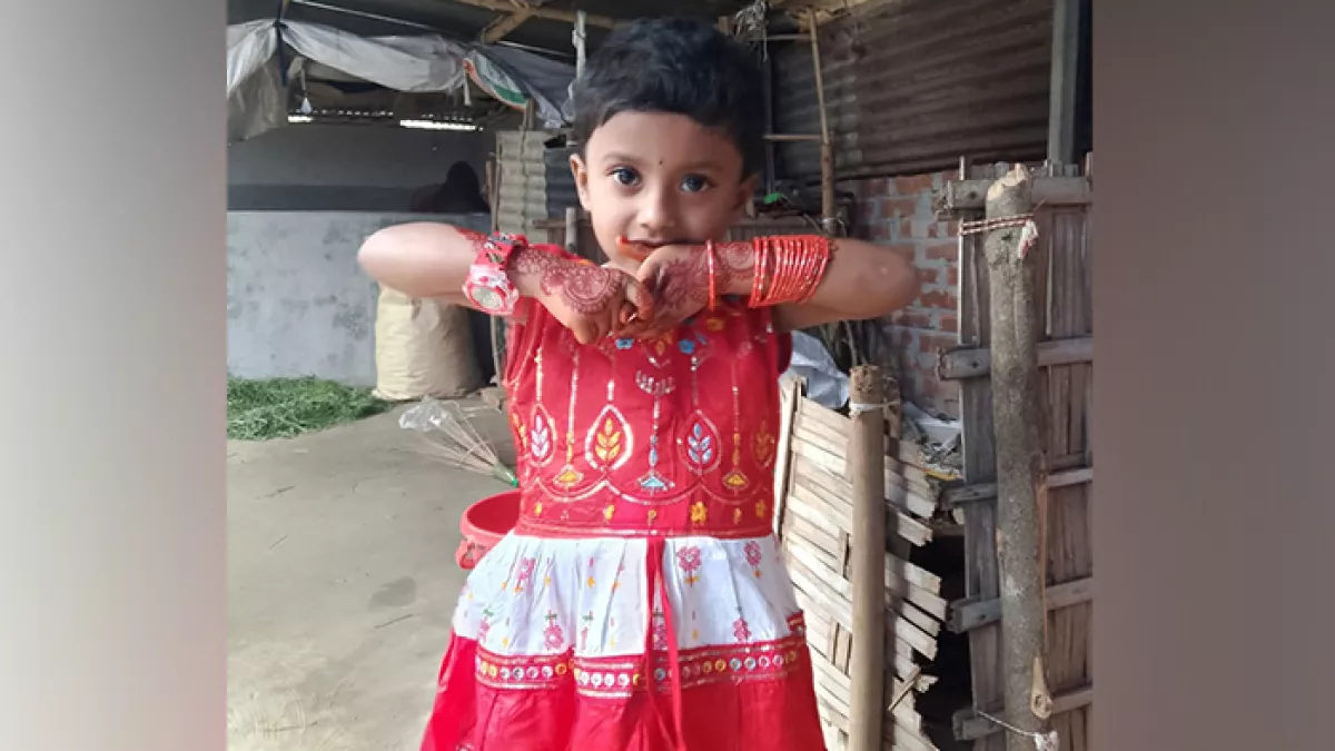 নিখোঁজ শিশু জান্নাতের সন্ধান দিলে লাখ টাকা পুরস্কার