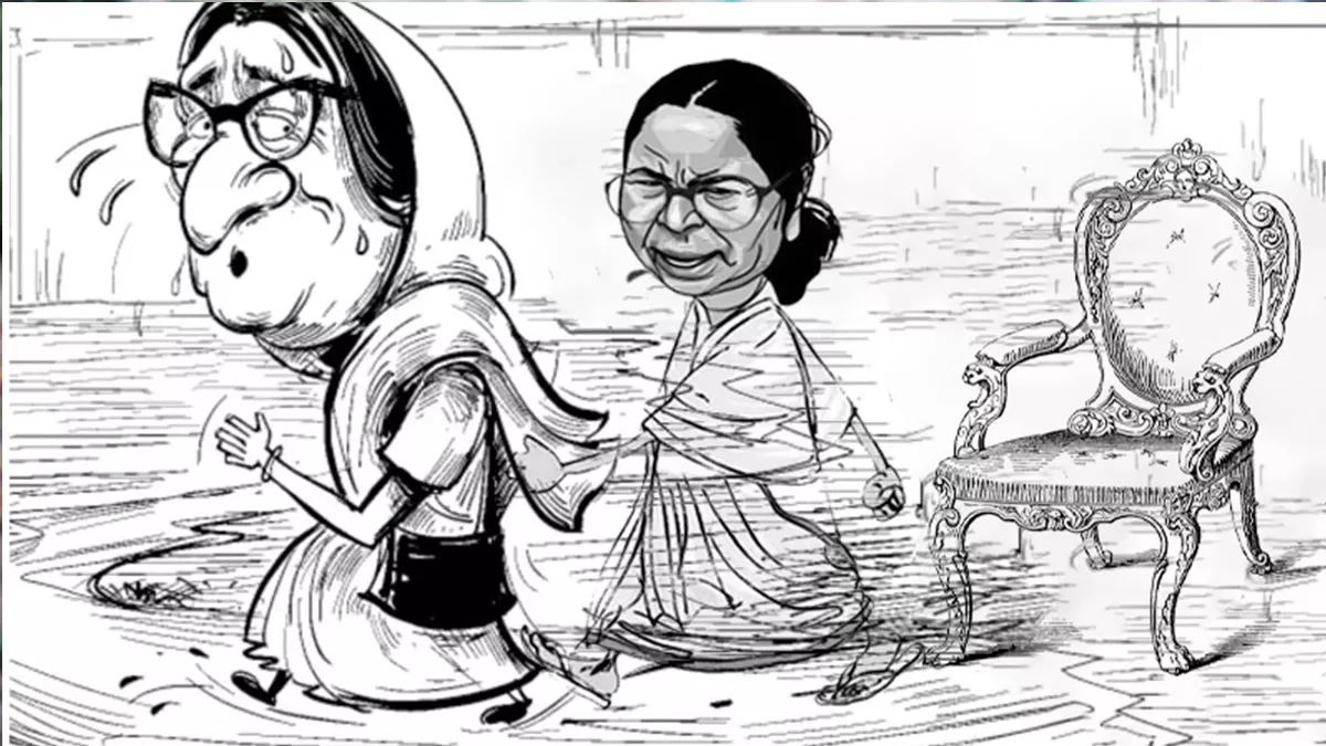 দুই বাংলায় ‘দিদি-বোনের’ বিদায়     