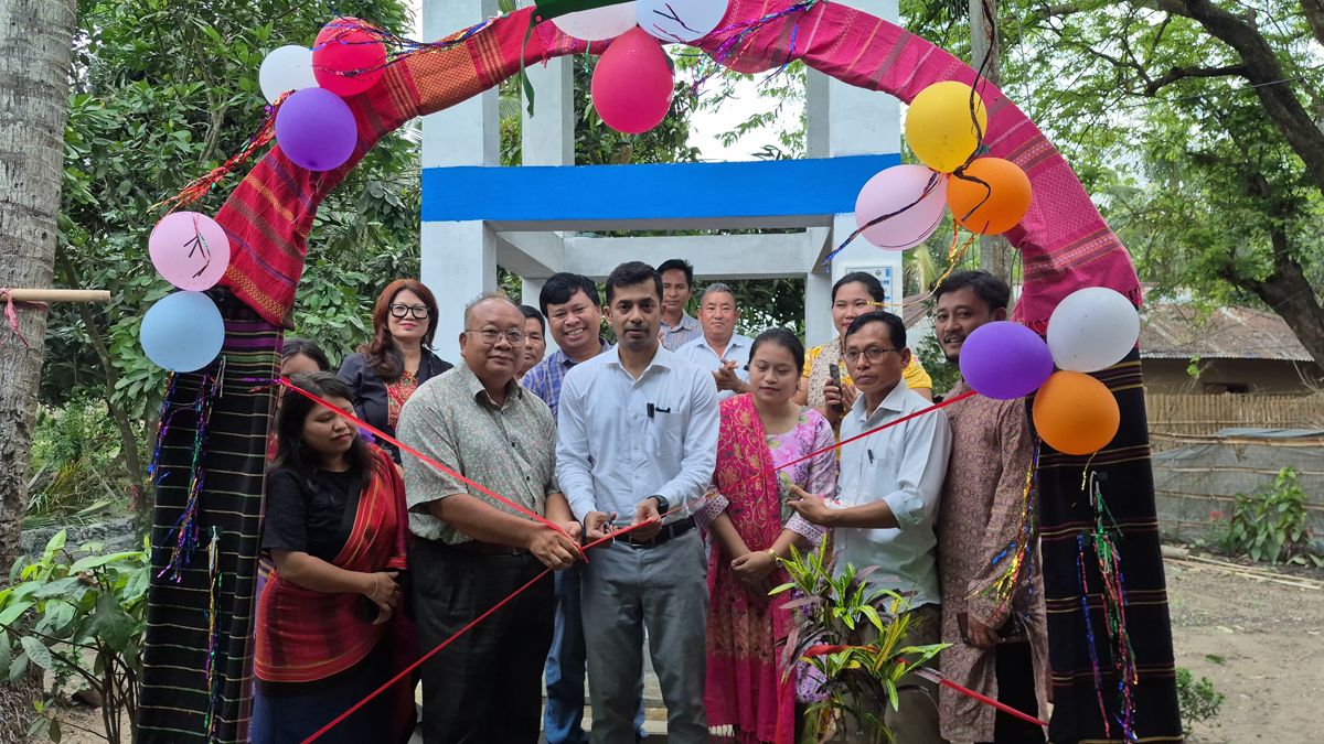 খাগড়াছড়ির ভাইবোনছড়ায় ৯৬ পরিবার পেল সুপেয় পানি