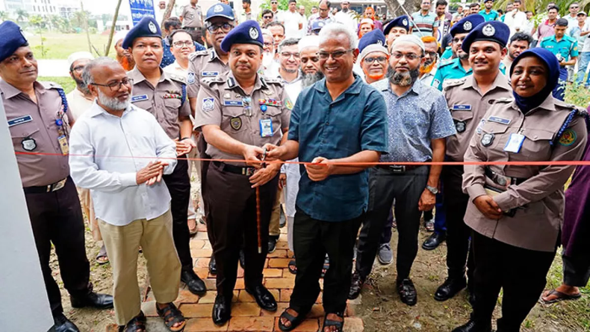 শিক্ষার্থীদের নিরাপত্তায় কুয়েটে পুলিশ ফাঁড়ির উদ্বোধন