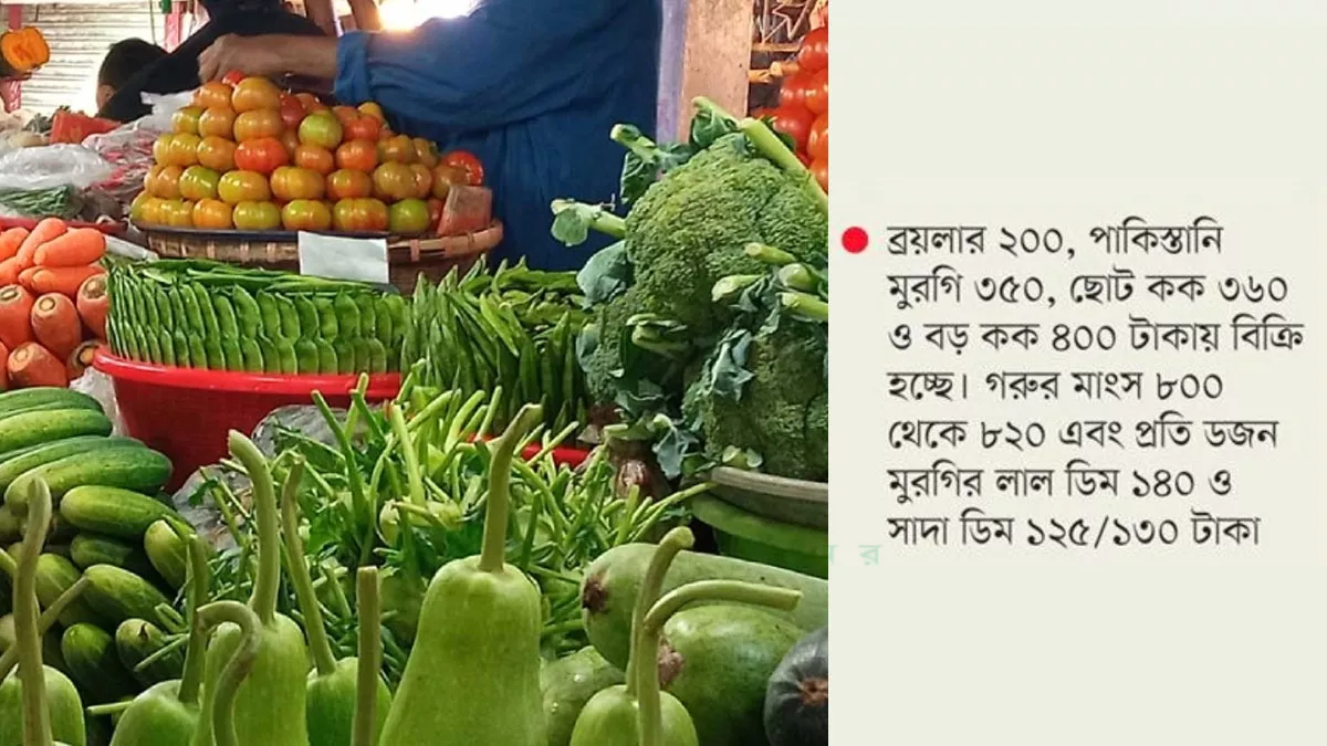 সবজির দামে সেঞ্চুরি 
