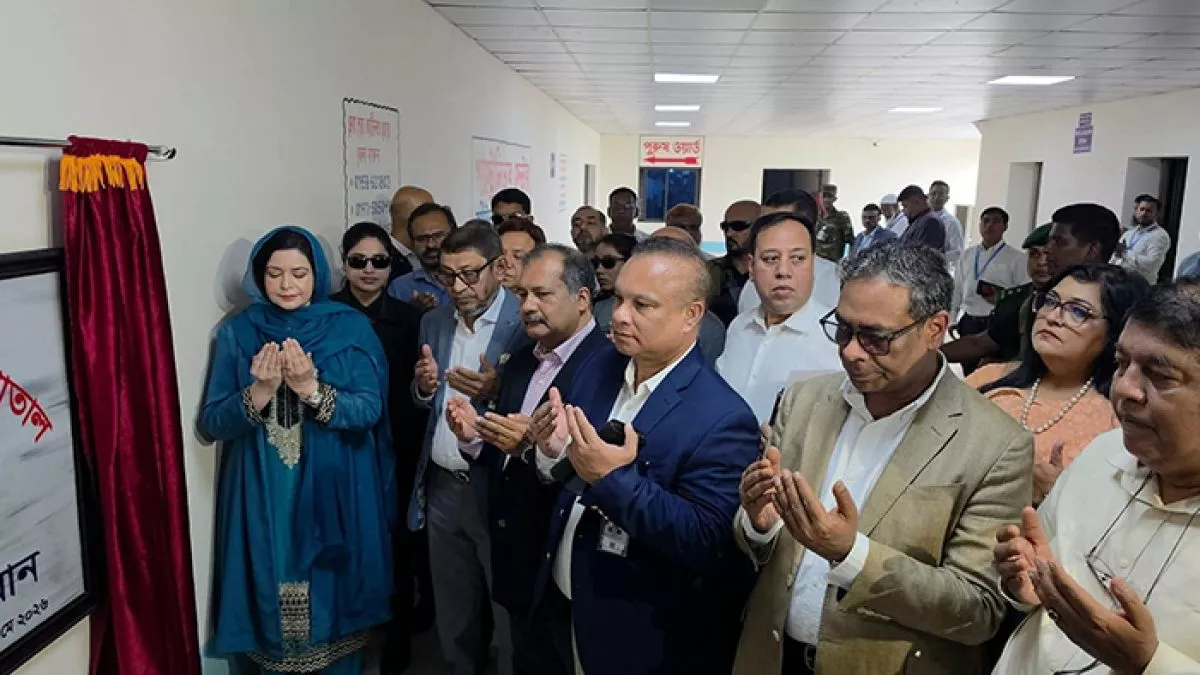 কুর্মিটোলা হাসপাতালে আইসিইউ ইউনিটের উদ্বোধন