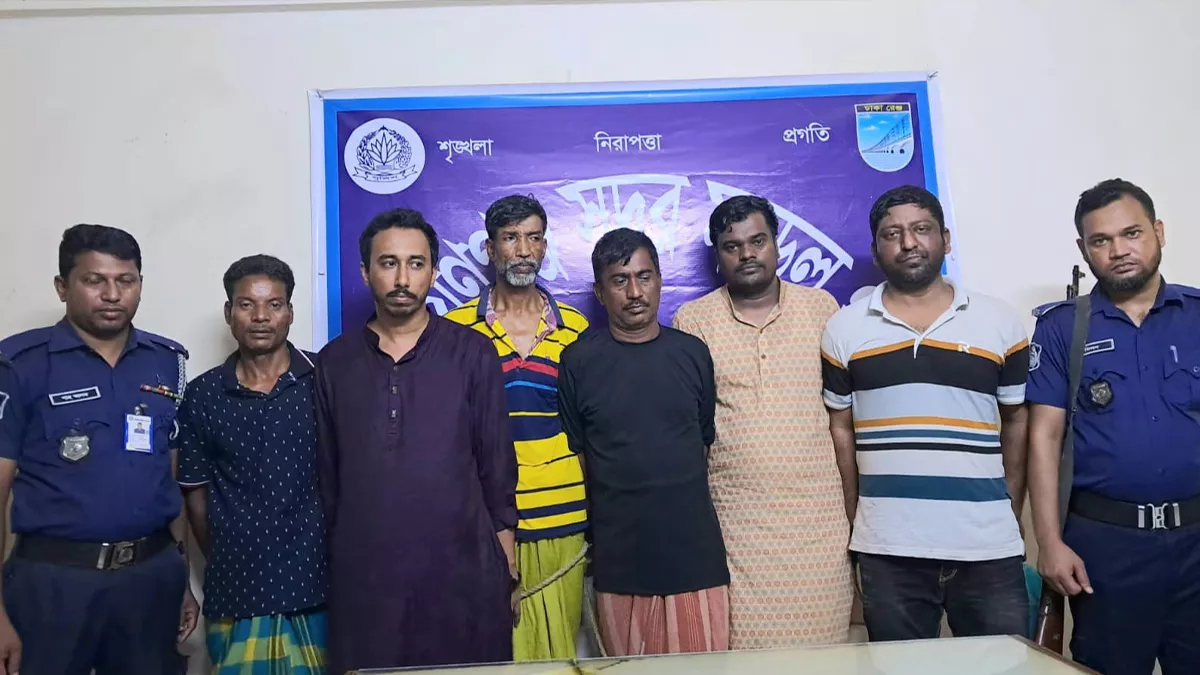 নারায়ণগঞ্জে আওয়ামী লীগের ৬ নেতাকর্মী গ্রেপ্তার