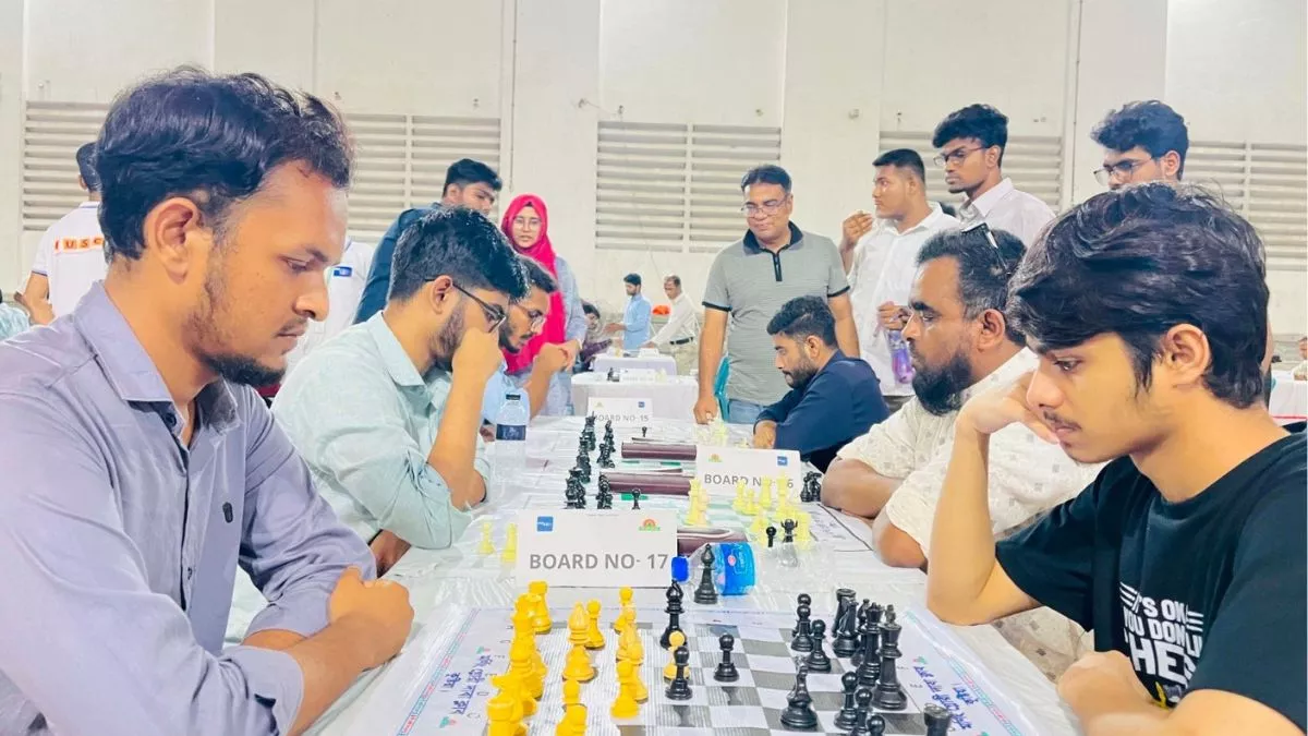 কুষ্টিয়ার ইসলামী বিশ্ববিদ্যালয়ে আন্তর্জাতিক রেটিং দাবা