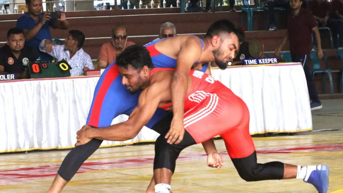 জাতীয় কুস্তিতে আনসারের সাত স্বর্ণ