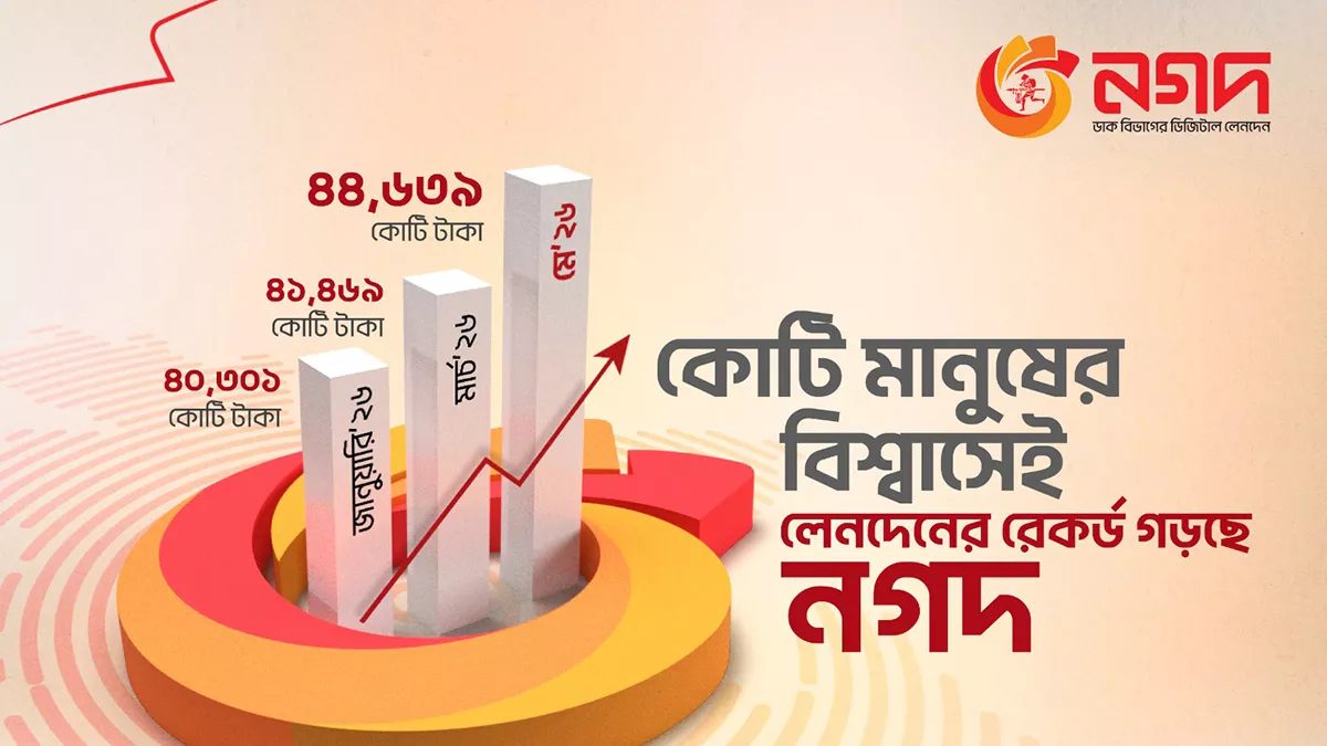নগদে লেনদেনের নতুন রেকর্ড