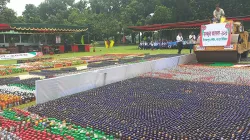 ১১ কোটি টাকার জব্দ মাদক ধ্বংস করল বিজিবি