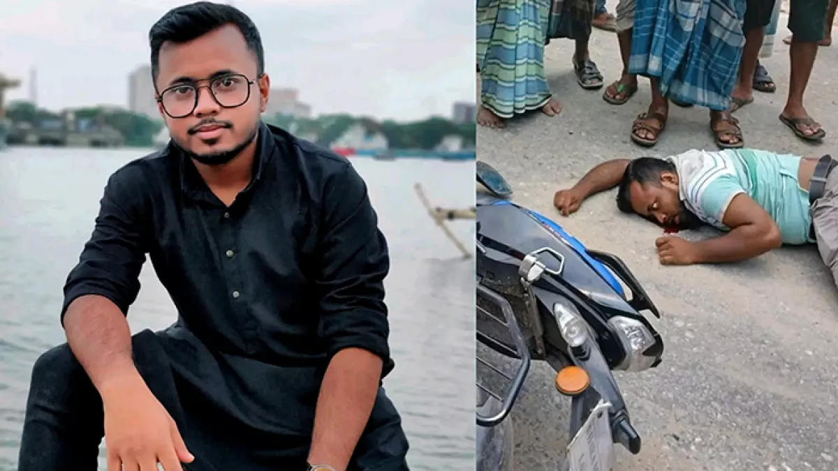 বালুবাহী ট্রাকের ধাক্কায় মোটরসাইকেল চালক নিহত 