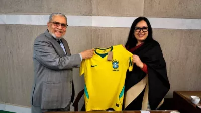 ব্রাজিলকে শুভকামনা জানালেন রুমিন ফারহানা