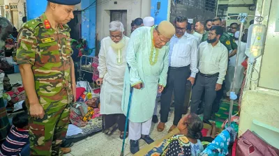 চিকিৎসাসেবার উন্নয়নে রমেক পরিদর্শনে তিন এমপি