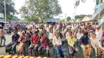 হরিণাকুণ্ডুতে গ্রামীণ মজুর সমাবেশ অনুষ্ঠিত 