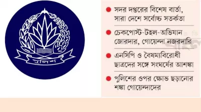 সহিংসতা দমনে কঠোর পুলিশ