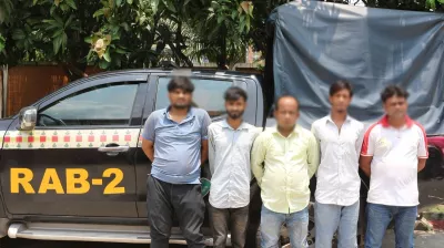 কব্জিকাটা আনোয়ার গ্রুপের সেকেন্ড ইন কমান্ডসহ গ্রেপ্তার ৬