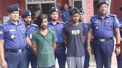 নওগাঁয় ব্যবসায়ী শফিকুল হত্যা মামলায় দুজন গ্রেপ্তার