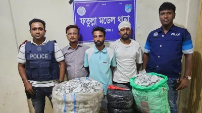 মাদক কারবারিদের হামলায় ৫ পুলিশ সদস্য আহতের অভিযোগ