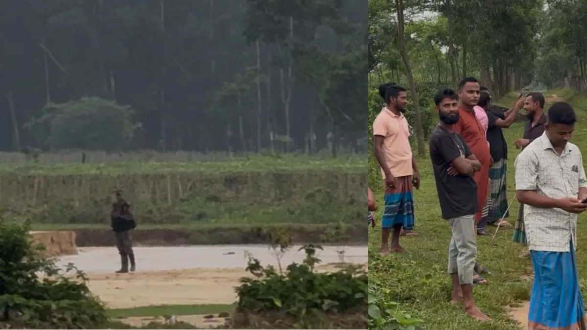 হবিগঞ্জের মাধবপুর উপজেলার তেলিয়াপাড়া সীমান্ত দিয়ে ভারতীয় নাগরিকদের বাংলাদেশে পুশ-ইনে  ব্যর্থ হয়েছে বিএসএফ। প্রবা ফটো