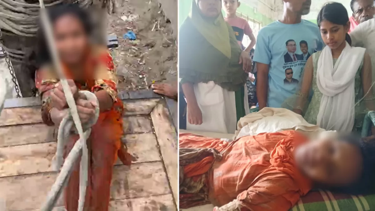 পটুয়াখালীর দশমিনা উপজেলায় এক গৃহবধূকে হাত-পা বেঁধে টমটমে করে নিয়ে যাওয়ার চেষ্টা করেন পরে গৃহবধূকে উদ্ধার করা হয়। প্রবা ফটো