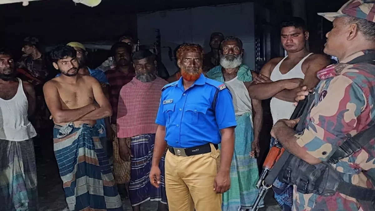 সীমান্তে গভীর রাতে ফের পুশইনের চেষ্টা, সতর্ক অবস্থানে বিজিবি