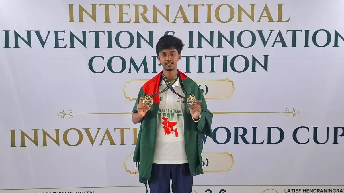 বিশ্বমঞ্চে নাঈম ইসলাম, জয় করলেন দুটি স্বর্ণপদক