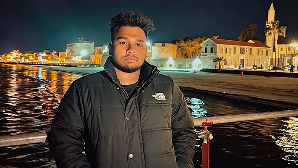 নিহত শাহরিয়ার আহমেদ ইমন। প্রবা ফটো