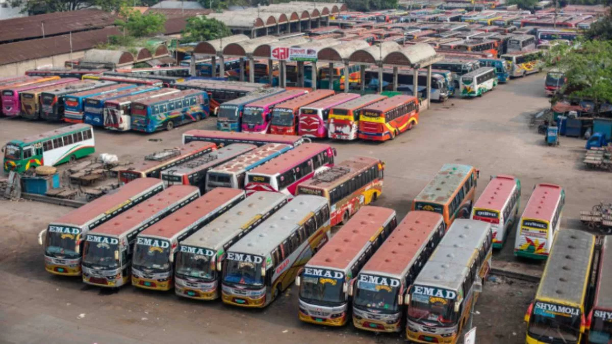 বাস টার্মিনাল। ফাইল ছবি