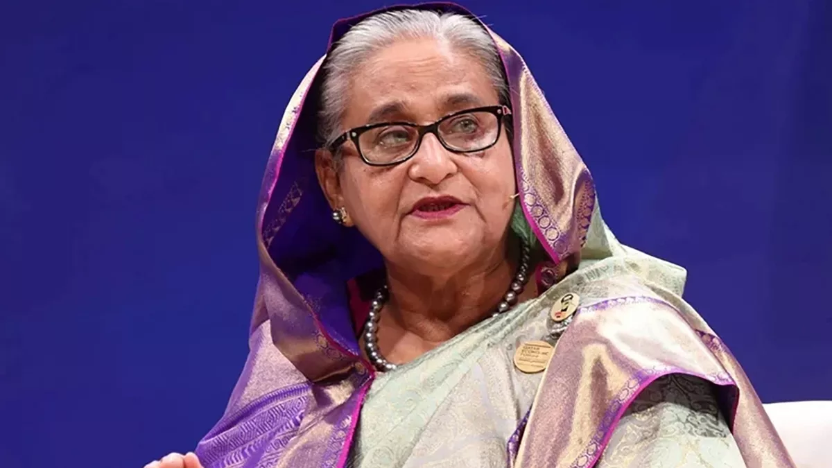 ক্ষমতাচ্যুত প্রধানমন্ত্রী শেখ হাসিনা। ফাইল ফটো