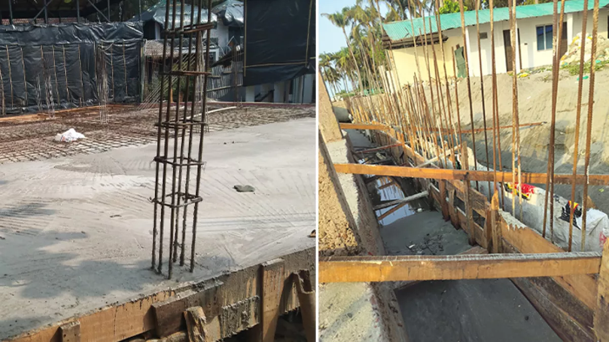 সেন্টমার্টিনে সরকারি নির্দেশনা অমান্য করে নতুন স্থাপনা নির্মাণের অভিযোগ
