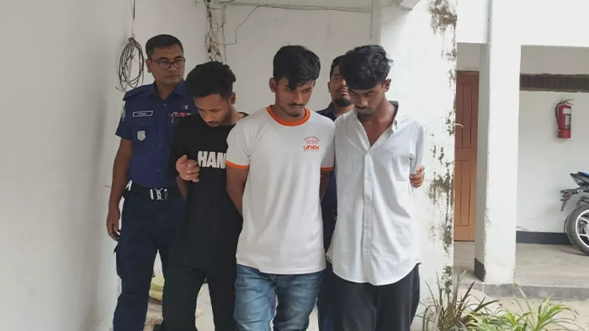 বেড়াতে নিয়ে কিশোরীকে গণধর্ষণ, প্রেমিকসহ গ্রেপ্তার ৩