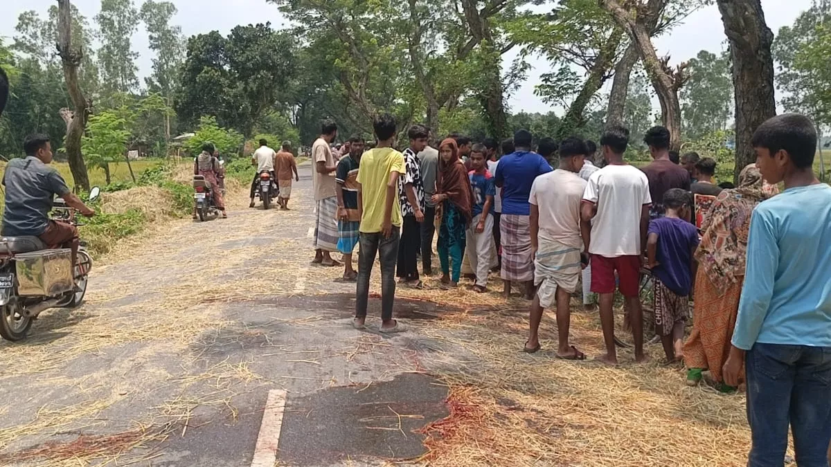 জয়পুরহাটে ট্রাকের ধাক্কায় বাইকের দুই আরোহী নিহত