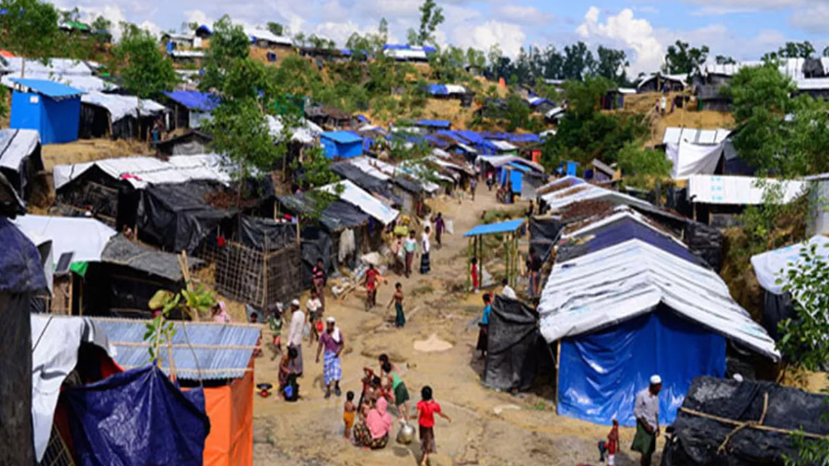 রোহিঙ্গা ক্যাম্প। ফাইল ছবি