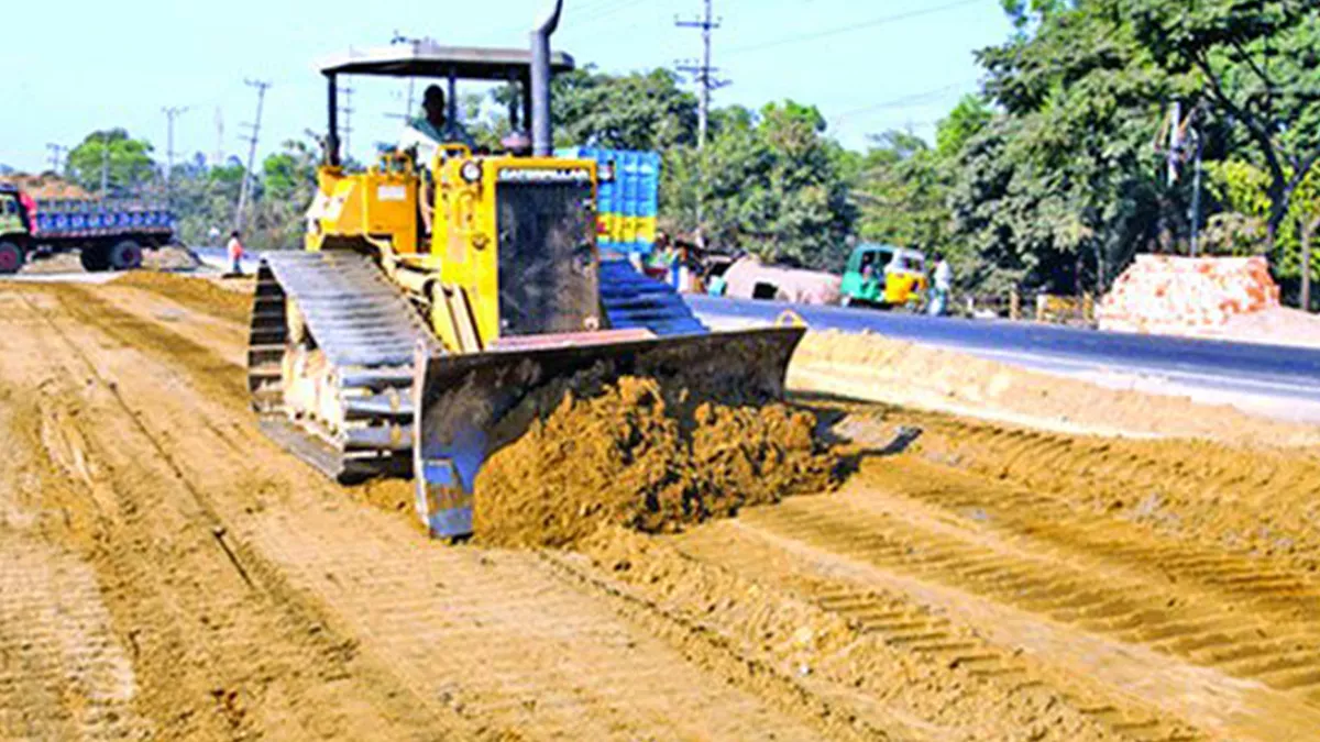 খুলনা শিপইয়ার্ডের সড়ক প্রশস্তকর