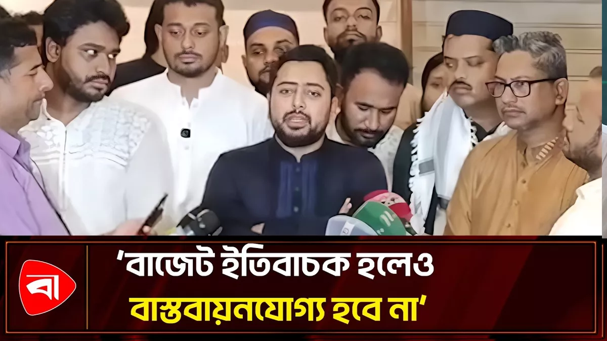 এ বাজেটে অর্থনীতির সংস্কার সম্ভব হবে না: নাহিদ