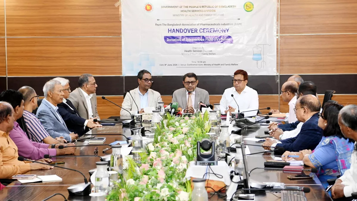 ১৪০ দেশে রপ্তানি হচ্ছে বাংলাদেশের ওষুধ: স্বাস্থ্যমন্ত্রী