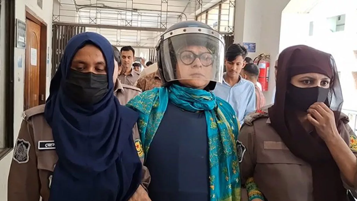 ঢাকার মেট্রোপলিটন ম্যাজিস্ট্রেট মঞ্জুরুল ইসলাম আদালত শুক্রবার সাবেক এমপি আশিকা সুলতানের বিরুদ্ধে রিমান্ড মঞ্জুর করেন। ছবি: সংগৃহীত