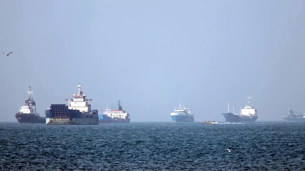 হরমুজ প্রণালি। ছবি: এপি