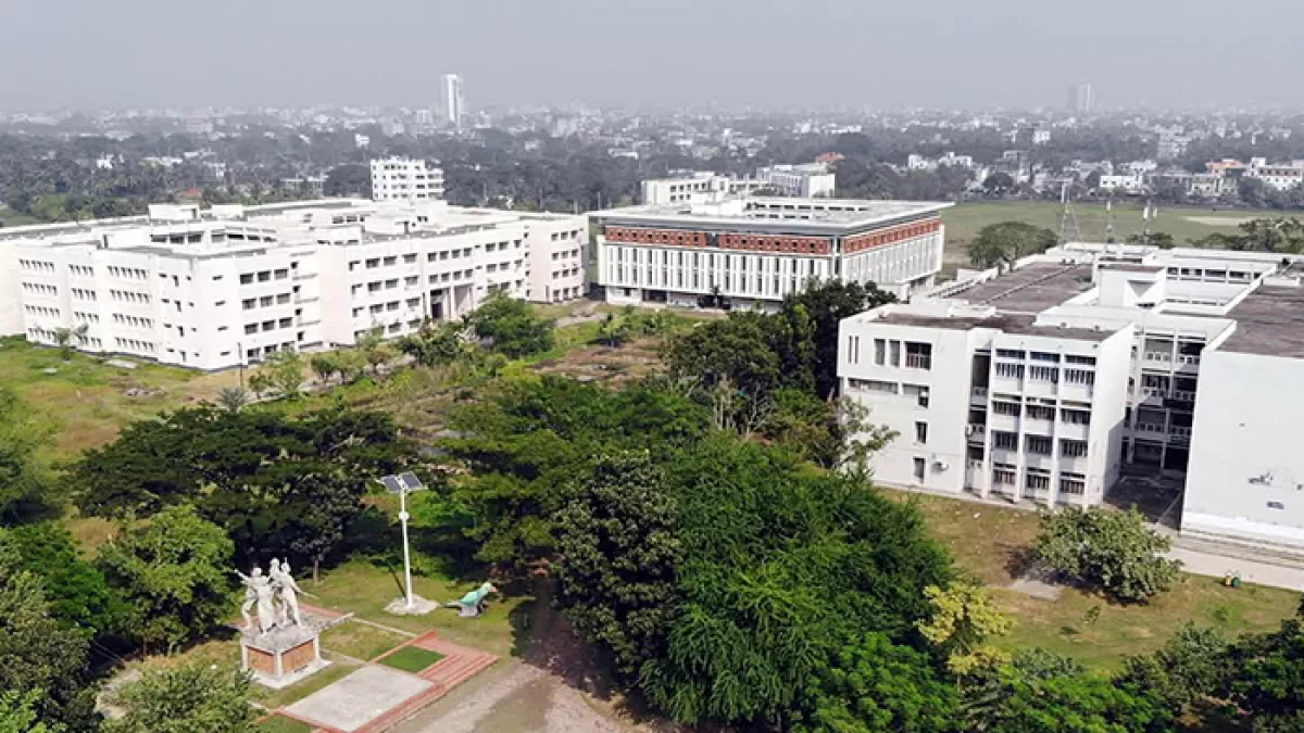 খুলনা বিশ্ববিদ্যালয়। ফাইল ছবি