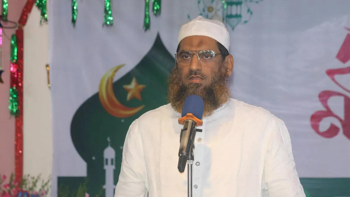 খেলাফত মজলিসের আমির মামুনুল হক। ছবি: মামুনুল হকের ফেসবুক প্রোফাইল থেকে