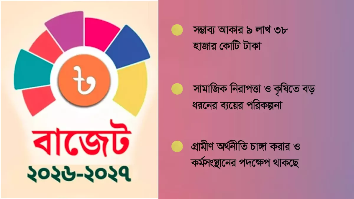 নির্বাচনি প্রতিশ্রুতি পূরণের মেগা বাজেট বৃহস্পতিবার