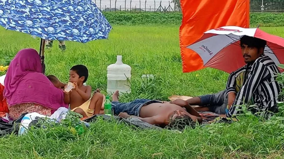 মানবিক সংকটে ৪০ ঘণ্টা ধরে শূন্যরেখায় ৯ জন