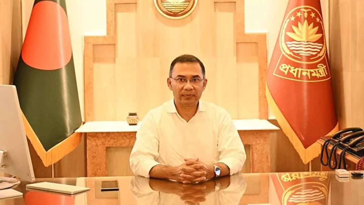প্রধানমন্ত্রী তারেক রহমান। ছবি: বাসস