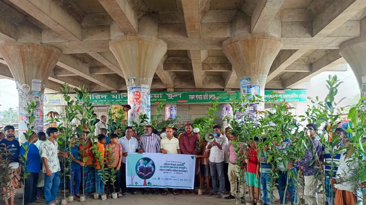 ৬৪ জেলায় ৪ হাজার ভলান্টিয়ারের বৃক্ষরোপণ 