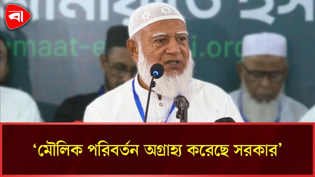 সরকার মৌলিক পরিবর্তনের সব বিষয় ইতোমধ্যে অগ্রাহ্য করেছে: জামায়াত আমির