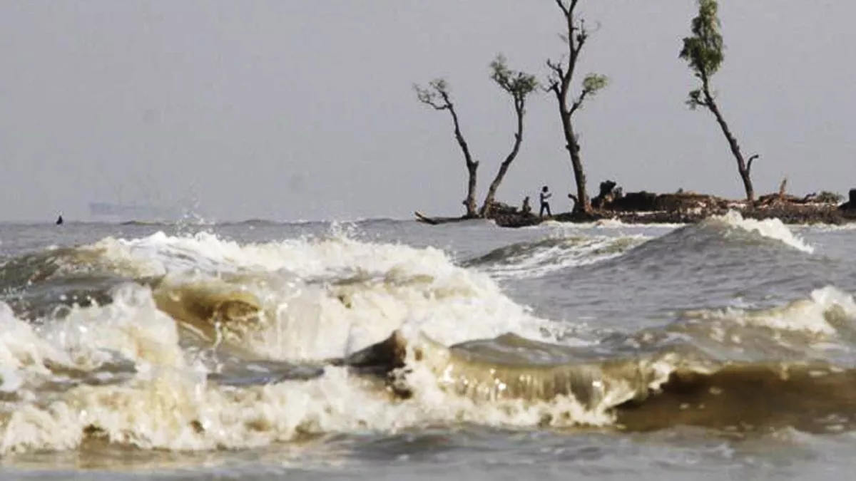 বঙ্গোপসাগরে লঘুচাপ। ফাইল ছবি