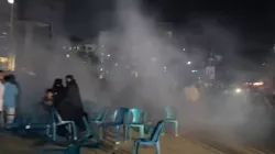 সাভারে এনসিপির সমাবেশে ককটেল বিস্ফোরণ, আহত ৪