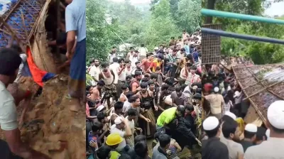 রোহিঙ্গা ক্যাম্পের মাদরাসায় পাহাড়ধস, নিহত ৫