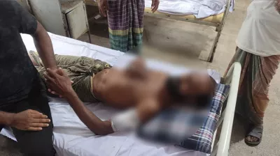 দেবহাটায় মৎস্য ঘেরে ডাকাতিতে বাধা দেওয়ায় কুপিয়ে জখম