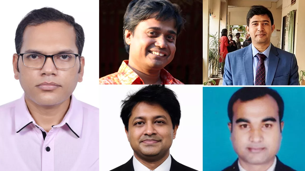 পাঁচ অনুষদে নতুন ডিন। ছবি: প্রতিদিনের বাংলাদেশ 