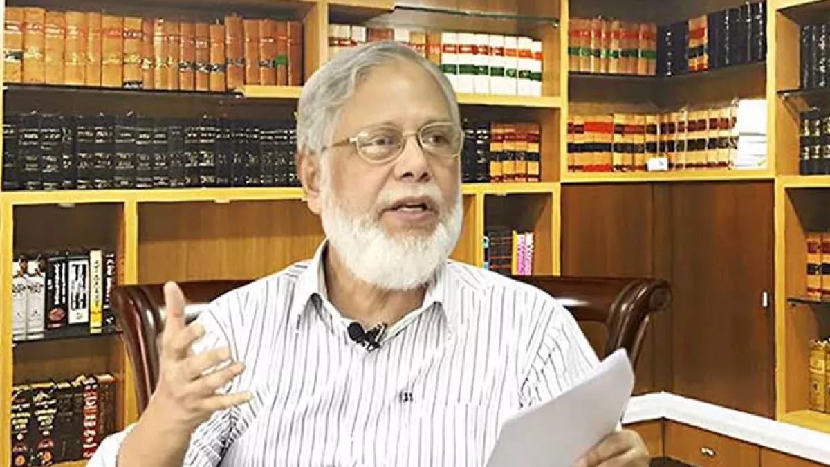 সাবেক প্রধান বিচারপতি এ বি এম খায়রুল হক। ফাইল ছবি